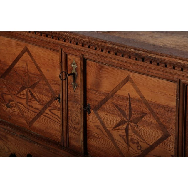 Large Antique Baroque Chest, 1700 For Sale - Image 9 of 18