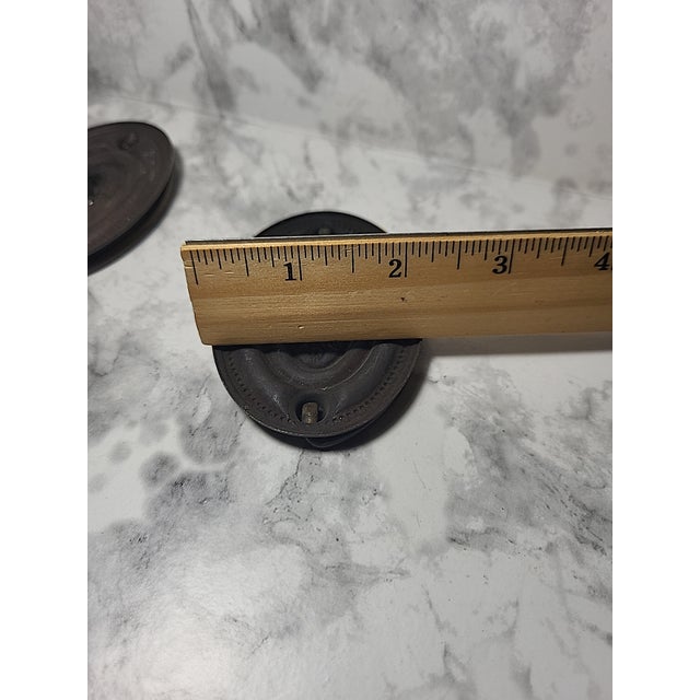 Brass Metal Drawer Cabinet Pulls For Sale - Image 10 of 10