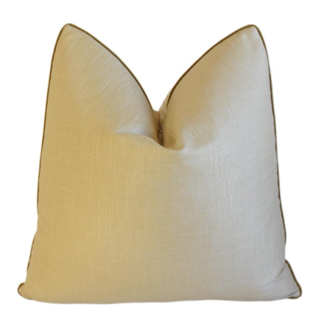 Italian Mariano Fortuny Canestrelli Shell Feather/Down Pillow For Sale In Los Angeles - Image 6 of 6