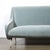 Marco Zanuso Mid-Century Lady Sofa in Powder Blue Velvet Mohair & Brass Legs by Marco Zanuso For Sale - Image 4 of 16