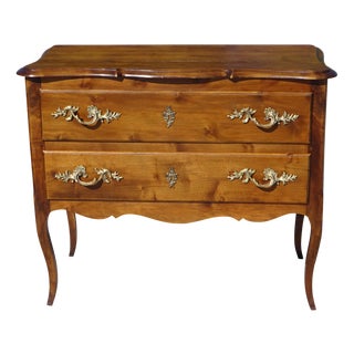 Louis XV Style Chest of 2 Drawers, 1970s For Sale