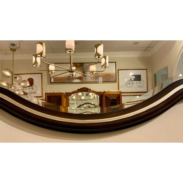 Caracole Caracole Modern Scalloped Everly Wall Mirror For Sale - Image 4 of 6