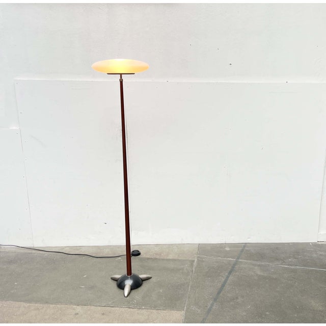Postmodern Early Model Pao F Tripod Floor Lamp by Matteo Thun for Arteluce, Italy, 1990s For Sale - Image 15 of 18