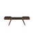 Brown Milton Bench by Wood Tailors Club For Sale - Image 8 of 13