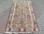 This beautiful rug is from southern Turkey Antalya. About 60 years old. It is handmade with pure wool on cotton fringes...