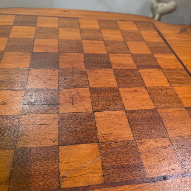 Early 19th Century English Country Style Single-Drawer Chess or Games Table For Sale - Image 4 of 14