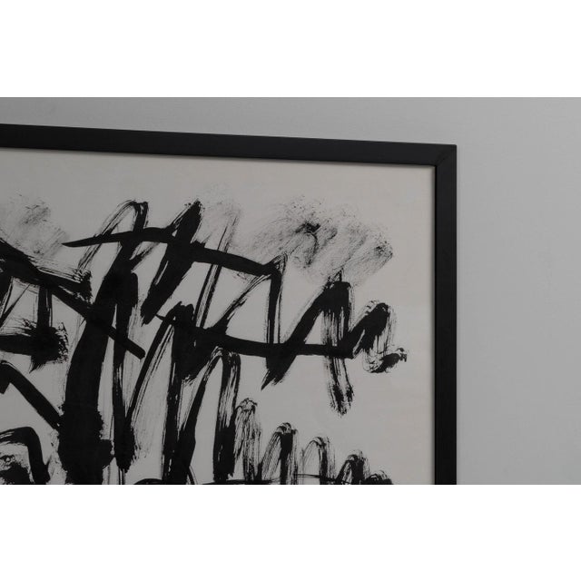 Ink on Paper by Jan Schoonhoven, the Netherlands, 1983 For Sale - Image 11 of 14