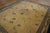 1900s Beige Open Field & Blue Border Foliate Pattern Antique Chinese Peking Rug For Sale In New York - Image 6 of 11