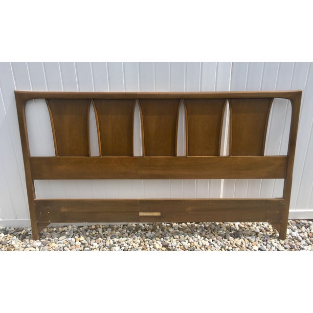 MidCentury Wooden Queen Headboard Chairish
