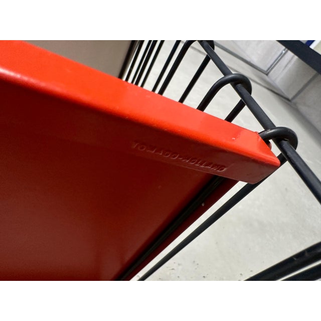 Metal Vintage Tomado Rack in Metal, 1960s For Sale - Image 7 of 10