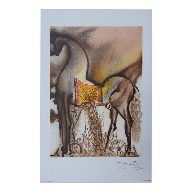 Salvador Dali, Les Chevaux, Lithograph For Sale