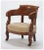 Antique French Restoration Child’s Barrel Chair For Sale - Image 4 of 7