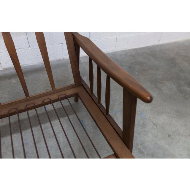 Scandinavian Scottish Collapsible Teak Armchair, 1960s For Sale - Image 9 of 18