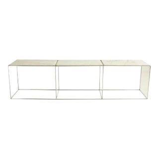 Abstracta Shelving Sofa Table For Sale