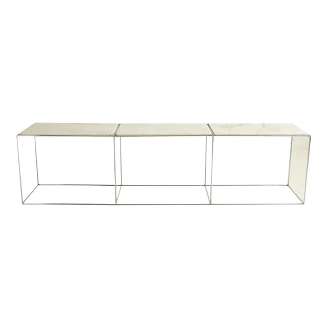 Abstracta Shelving Sofa Table For Sale