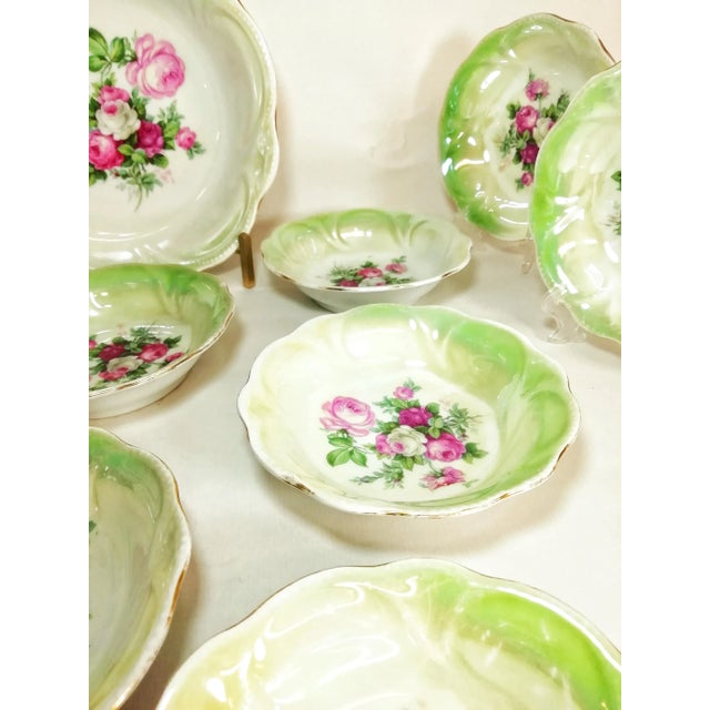 White Vintage Porcelain Tableware Set, 1930s, Set of 13 For Sale - Image 8 of 12