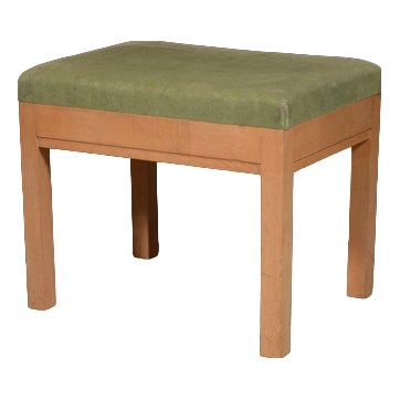 Heals Style Pale Oak Stool from Good Furniture Units Ltd., 1930s For Sale