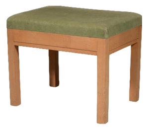 Heals Style Pale Oak Stool from Good Furniture Units Ltd., 1930s