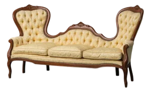 Three-Seater Sofa in Louis Philippe Style, 1920s