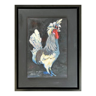 Fritz Contemporary Oil Painting by Tawna Allred For Sale