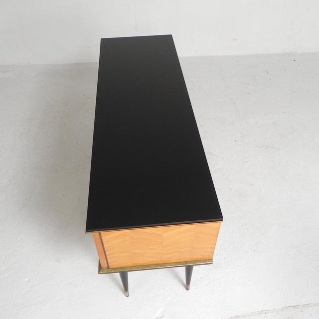 Vintage Sideboard with Tapered Legs, 1950s For Sale - Image 9 of 18
