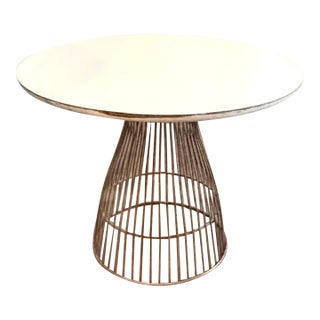Mid Century Warren Platner Style Side Table For Sale