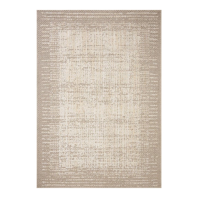Amber Lewis x Loloi Bexley Rug in Natural / Taupe 2'-7" x 12'-0" Runner Rug For Sale