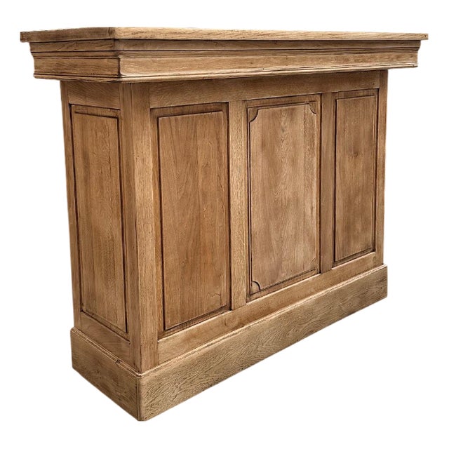 Solid Oak Bar, 1950s For Sale