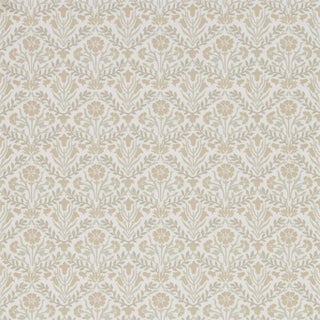 Morris & Co Morris Bellflowers Wallpaper in Linen/Cream For Sale