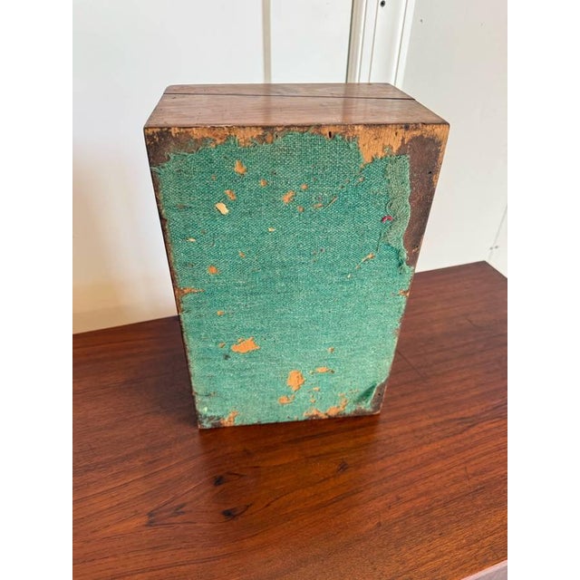 Early 20th Century Antique Victorian Style Burr Walnut Brass Writing Box For Sale - Image 16 of 16