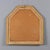 Goldenrod Mirror in Wood and Golden For Sale - Image 8 of 9