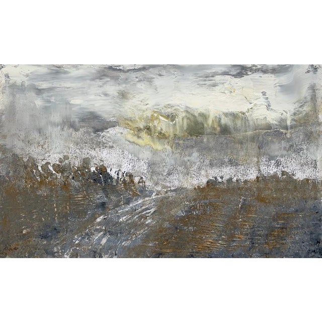 Monika Rossa, Landscape, 2018, Oil on Board For Sale - Image 6 of 6