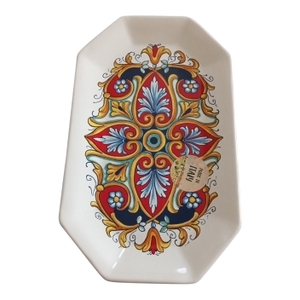1990s Gorgeous New Nova Deruta Made in Italy Platter