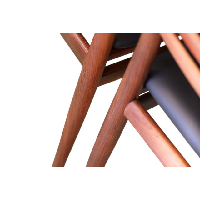 Wood Dining Chairs in Rosewood by Erling Torvits for Sorø Stolefabrik, 1960s, Set of 6 For Sale - Image 7 of 18