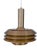 Mid-Century Modern Danish Copper Pendant Light, 1970s For Sale