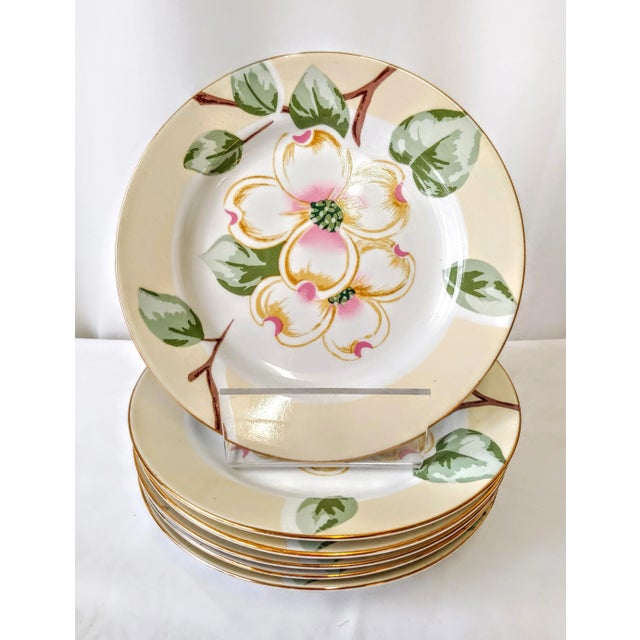 Fairfield Fine China Dogwood Pattern Dinnerware Plates, Set Of24 Chairish