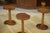 Vintage Brutalist Wooden Side Tables, 1960s, Set of 5 For Sale - Image 6 of 9