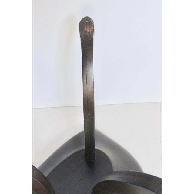 Wood Adolf Loos Egyptian Theben Stool For Sale - Image 7 of 13