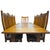 Mission Style Oak Stow Leaf Dining Table (2 Colors Available) - Walnut For Sale - Image 11 of 14