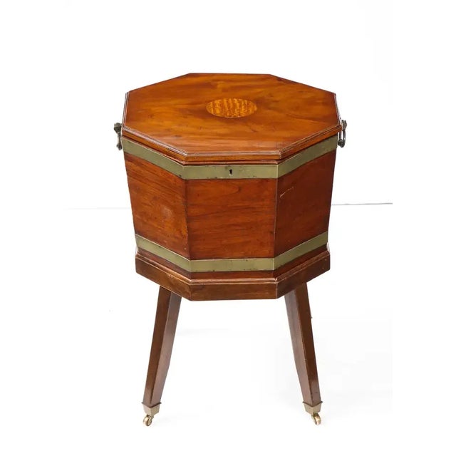 English Mahogany Cellarette For Sale - Image 4 of 8