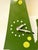Large 13.5" Hand-Painted Metal "Green Dog" Pendulum Wall Clock by Óxidos – Fully Functional (Rare Retired Colorway) For Sale - Image 4 of 9