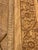 Early 20th Century Handcrafted Ornate Wooden Wall Relief Floral Art Sculpture Feat. Persian Royal Couple For Sale - Image 9 of 12