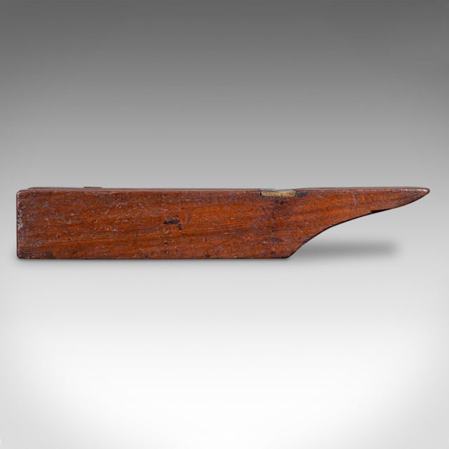 Campaign Antique Officer's Field Boot Jack, English, Oak, Campaign Shoe Pull, Georgian For Sale - Image 3 of 12