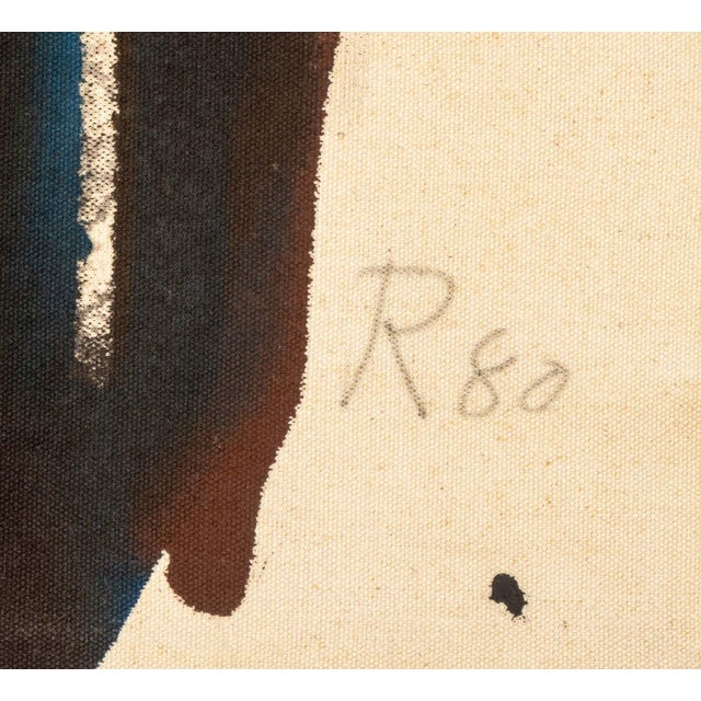 1980s Jack Roth Untitled Acrylic on Canvas, 1980 For Sale - Image 5 of 9