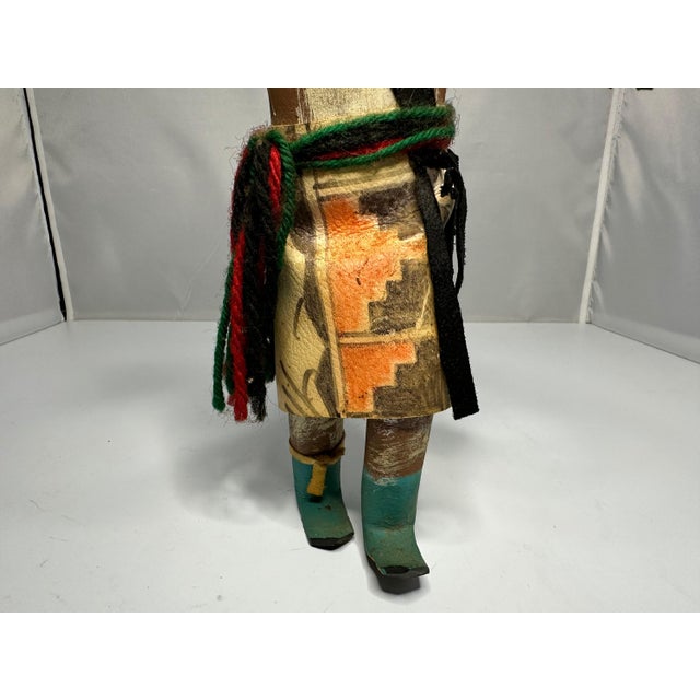 American Vintage Hopi Kachina Doll: Hand Carved Folk Art, Arizona For Sale - Image 3 of 10