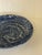 Signed Christine Jouval Blue Aptware Serving Bowl For Sale - Image 11 of 18