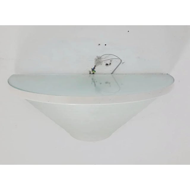 White Mid 20th Century Egisto 38 Sconces by Artemide - a Pair For Sale - Image 8 of 12