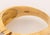 Metal Vintage Modernist 18k Yellow Gold Diamond Band Ring For Sale - Image 7 of 7