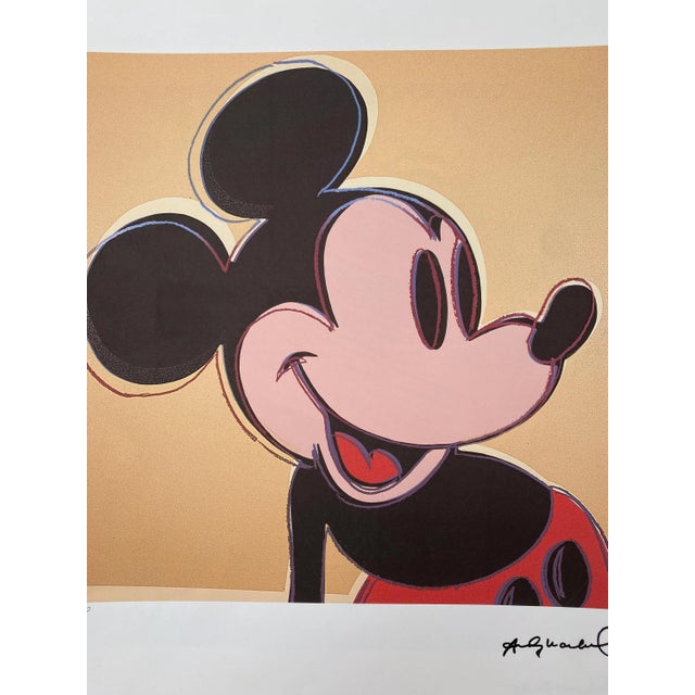 1980s After Andy Warhol, Mickey Mouse, 1980s, Lithograph For Sale - Image 5 of 9