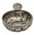 This is a Very Beautiful Authentic Antique French Silver Tastevin - Sommeliers Wine Tasting Cup. It is Completely Hand...